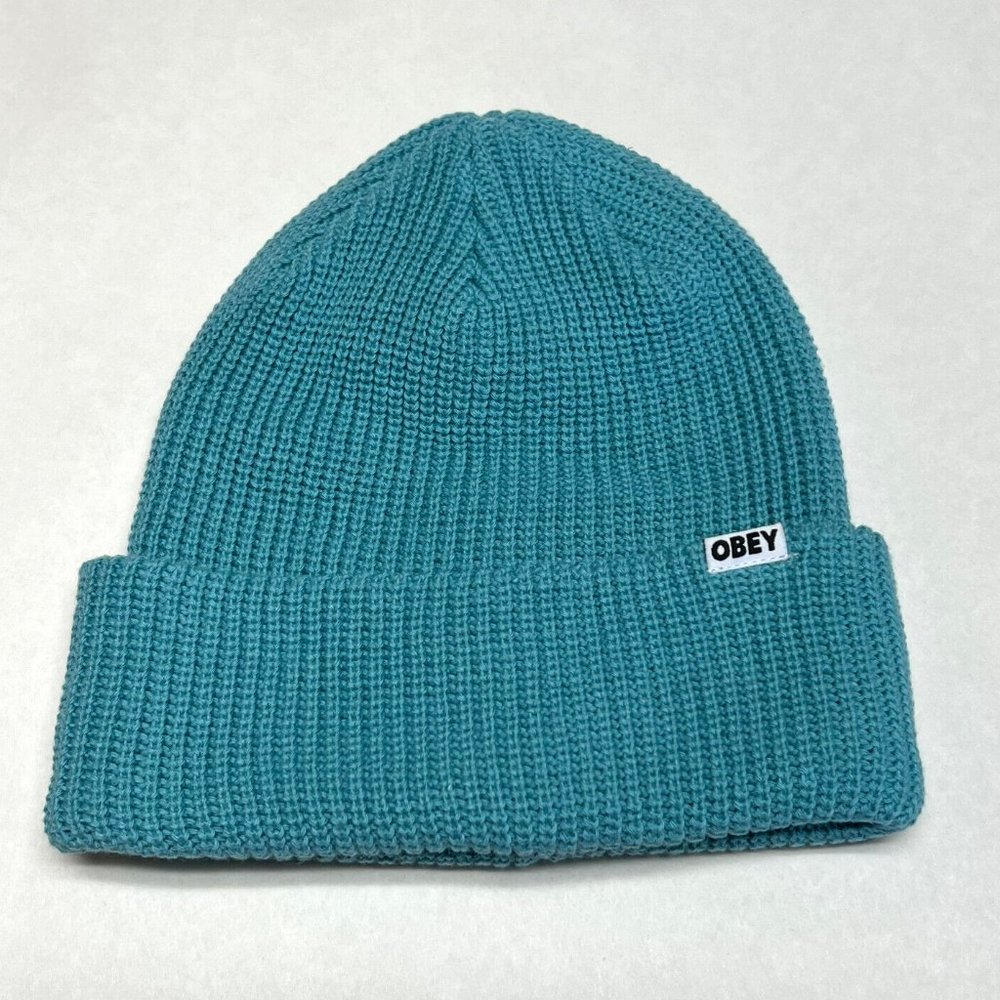 Obey Beanie "Bold Organic" Turquoise Tonic OSFM